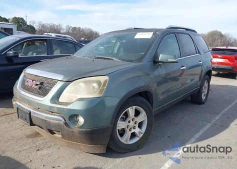 2009 GMC Acadia Slt-1/Slt-2 z USA, uszkodzony, nr VIN 1GKEV23D79J190013